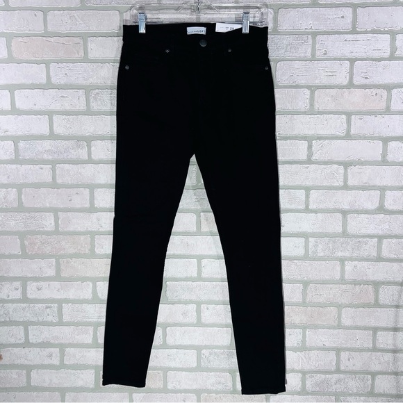 LOFT NWT Black Skinny High Rise Jeans Size 8/29 - Picture 5 of 13
